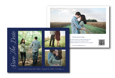 Postcard - Save the Date - Photo 5 x 7