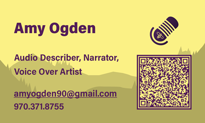 Amy Ogdan Colorado QR vCard 